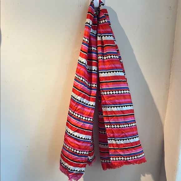 Kate Spade Geo Striped Scarf - Picture 1 of 4